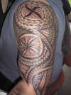 samoan sleeve tattoo