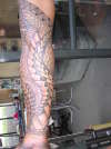 samoan sleeve tattoo