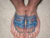 Feet tattoo