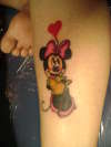 Minnie Mouse tattoo