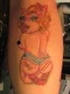 piggy pinup!!! tattoo