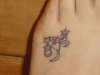 satrs on my feet. tattoo