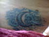 Moon W/ Clouds tattoo