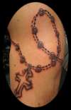 Rosary tattoo