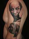 Bill nighy underworld portrait (unfinished) tattoo