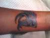 bluebird on wrist tattoo