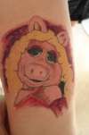 miss piggy tattoo