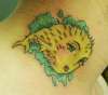 Blowfish tattoo