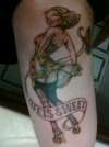 Pinup Life Is Sweet tattoo
