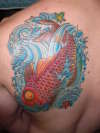 Traditional Koi tattoo