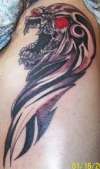 alien tribal tattoo