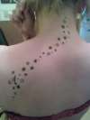 amys back stars tattoo