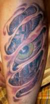bio-mech tattoo
