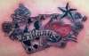 cards tattoo
