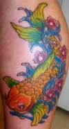 color koi tattoo