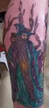 wizard tattoo