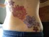 CherryBlossoms,Lotus,Hibiscus tattoo