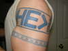 HEGREATERTHANi tattoo