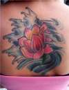 Healed Lotus taken 3 months after done. tattoo