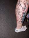 Full Leg tattoo