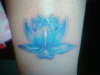 Kym's Lotus tattoo