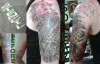 Koi Cover-up tattoo
