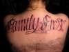 La Familia es Pirimero tattoo
