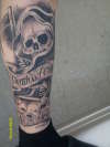 Grim Reaper tattoo