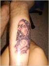 Jesus tattoo