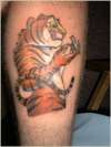 Tiger and Mouse tattoo