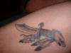 dagger tattoo