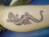 lizard tat tattoo