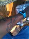 California Love with some shading tattoo