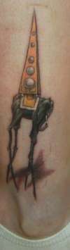 Dali Elephant tattoo