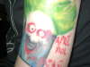 Joker Close-Up tattoo