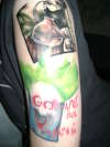 Joker/Mad Hatter tattoo