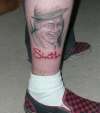 Ol' Blue Eyes, Frank Sinatra tattoo