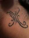 left side of my neck tattoo