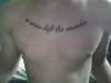 A crow left the murder tattoo