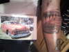 Dads 51 Mercury tattoo