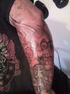 Day of the Dead skull tattoo