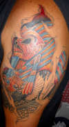 Iron Maiden Eddie tattoo