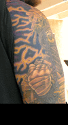 Power Slave Iron Mainden Eddie tattoo
