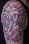 Angel tattoo