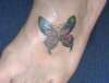 BUTTERFLY COVER UP tattoo