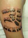 HECHO EN MEXICO tattoo