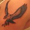 Seahawk tattoo