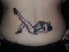 pin up tattoo