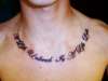 a life quote tattoo