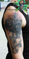 Ben's 300 tattoo